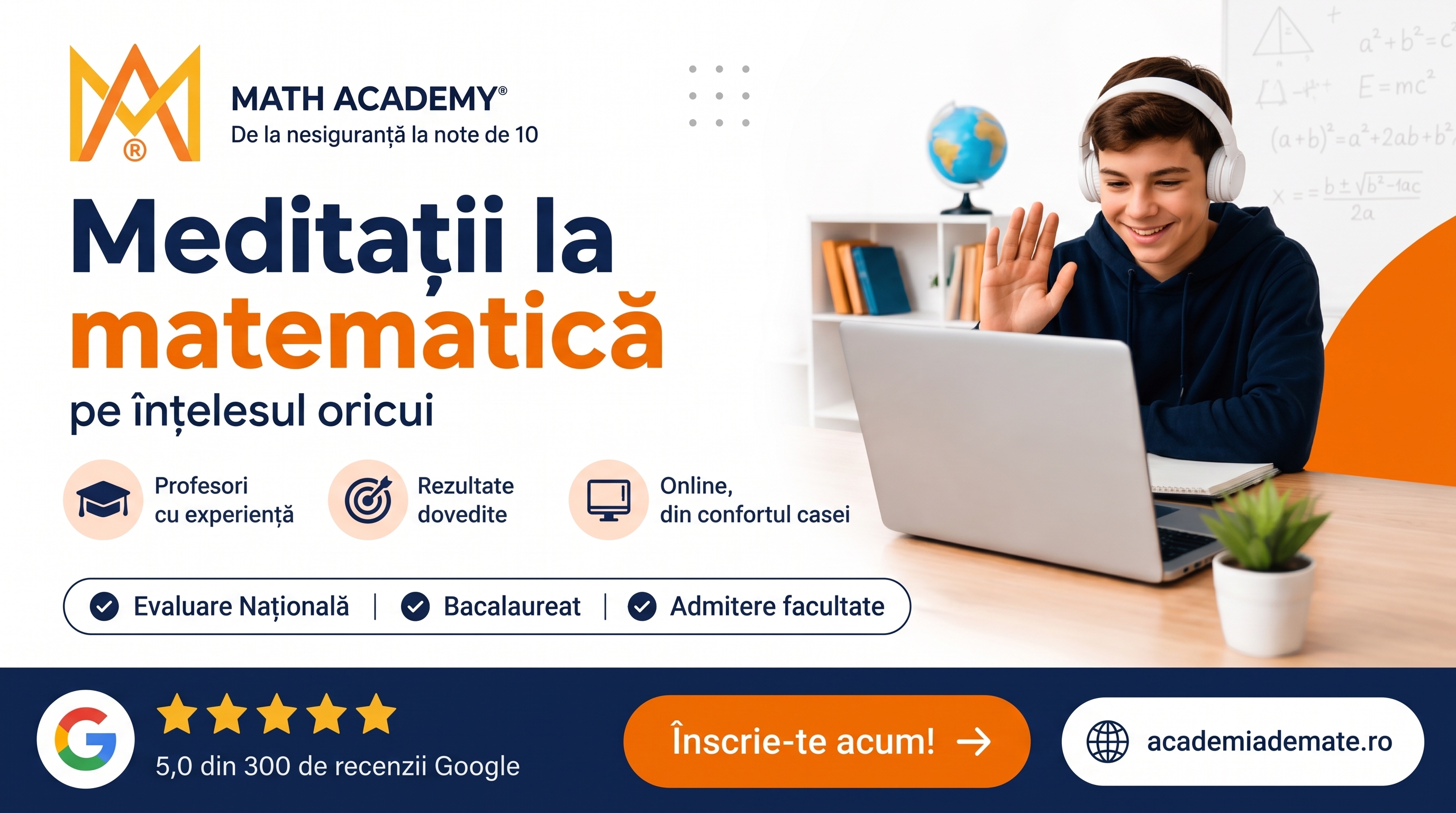 Meditatii la matematica online