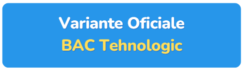 VARIANTE TEHNOLOGIC