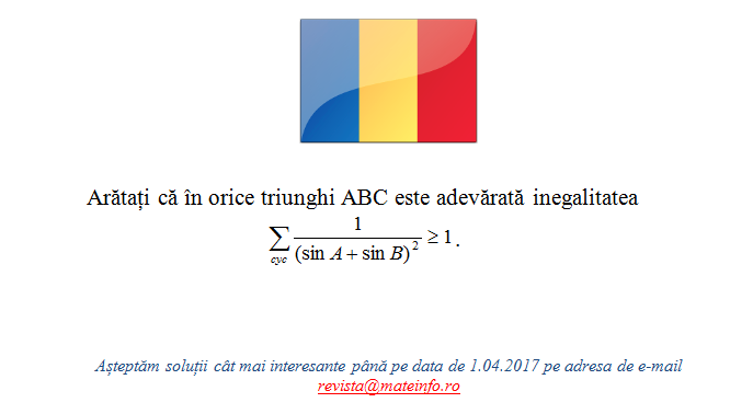 problema lunii martie 2017 ro