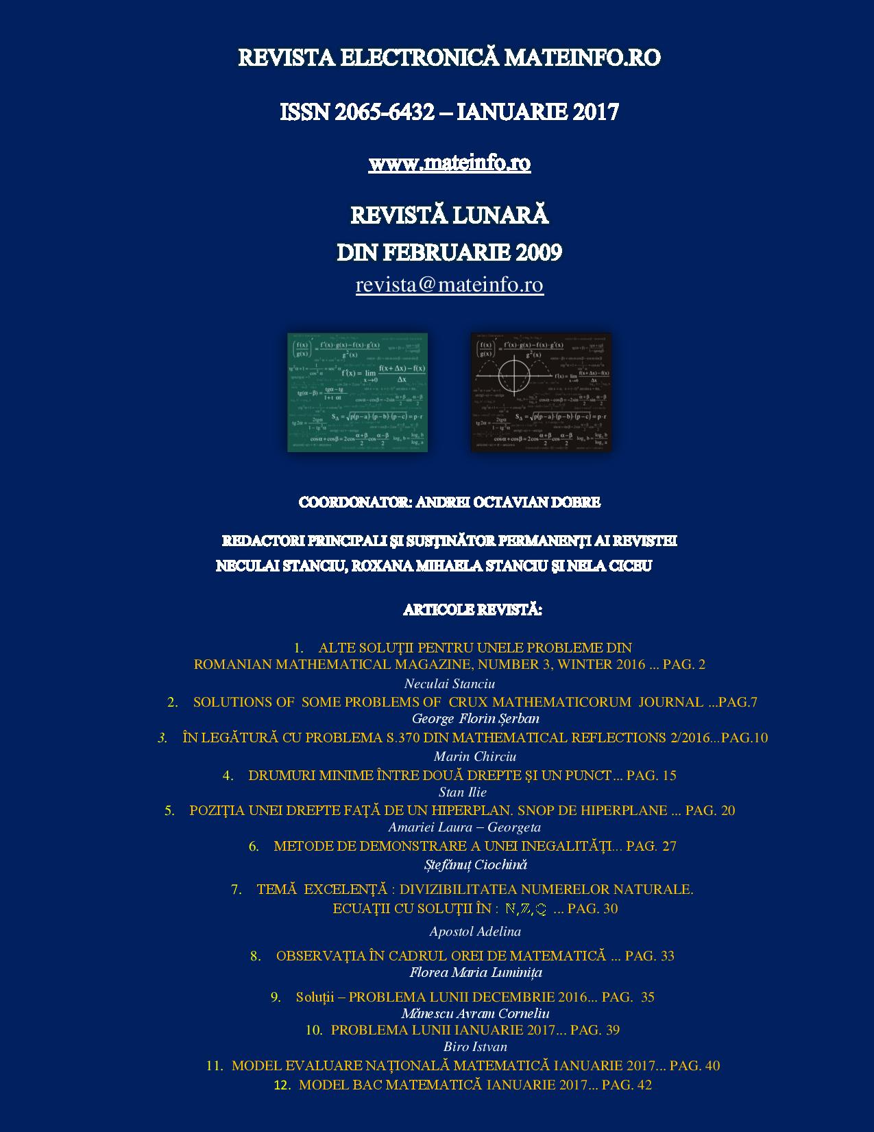 COPERTA REVISTA IANUARIE 2017 page 001