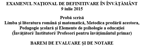 def invatatori 2015 barem